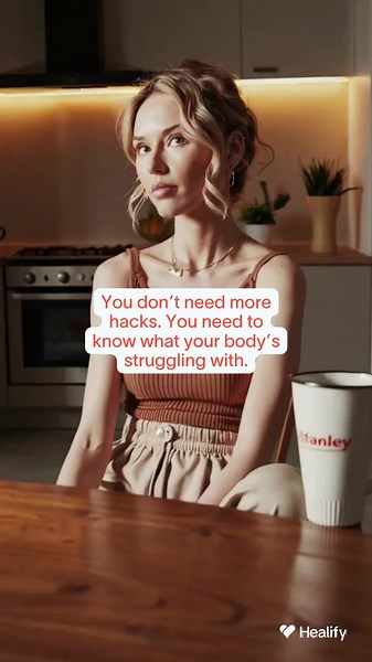 hacks only help after the damage is done... What if you could actually see what’s going wrong before your body forces you to slow down? This app tracks stress, recovery, and metabolism in real time, so you stop guessing and start actually healing. #NoMoreHacks #SmartHealth #WellnessTools #BurnoutWarning #MetabolismFix #HealifyAI #HealifyApp