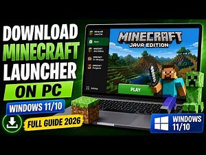How to Download Minecraft Launcher on PC (Windows 11/10) - Full Guide 2026