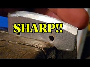 Keep your ice auger sharp! Quick file session