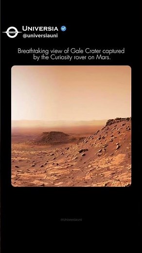 Gale Crater: Mars’ Stunning Landscape! 🚗🔴