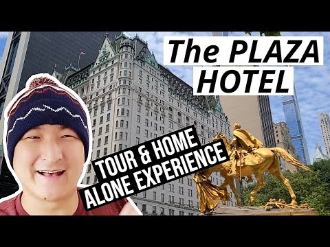 The PLAZA HOTEL in NYC! HOME ALONE 2 Experience and TOUR!