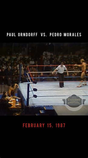 Paul Orndorff vs. Pedro Morales (2/15/1987) | Usapang Wrestling TV