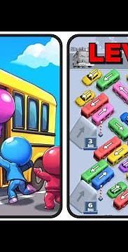 Car Jam Level 10 Game Walkthrough || Bus Out - Bus Jam Puzzle Game