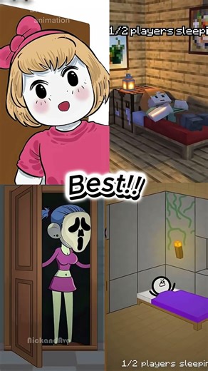 who's the best😂 #poppy #poppyplaytime #animation #memes #funny #minecraft #cartoon #shorts #mario