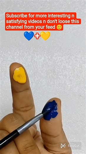 💙+💛=?🤯creates which colour? #colormixingmagic #trending #satisfying #intresting #shorts #shortsfeed