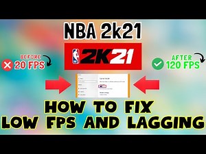 How to Fix NBA 2k21 Low FPS / Lagging issue 2023 {100% Working}