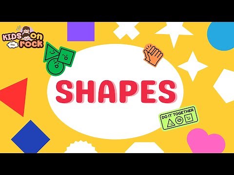 Learn Shapes for Kids | Circle, Square, Triangle, Rectangle | Kindergarten Math EP.1