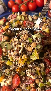 1.9M views · 19K reactions | Quick Greek Quinoa Salad | Hilltop Recipes | Facebook