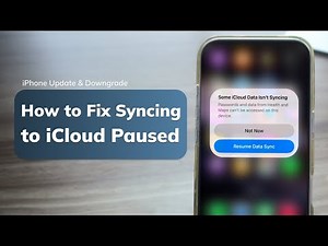 How To Fix Syncing With iCloud Paused Messages On iPhone！- Full Guide