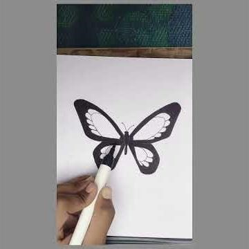 easy butterfly drawing 🦋#art#sketch#simpledrawing#easydrawing#artvideo#drawingtutorial