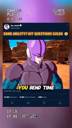 Same Ability? Hit Questions Guldo 😏 #sparkingzero #crashout #knockout