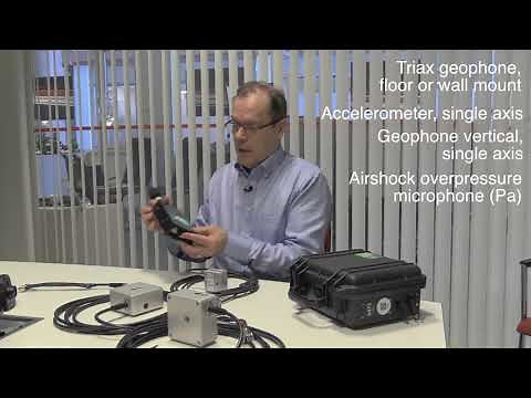 AvaTrace M80 vibration meter and sensors