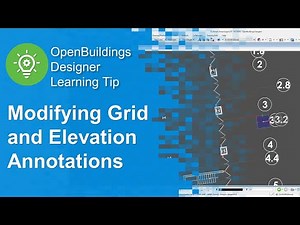 Modifying Grid and Elevation Annotations