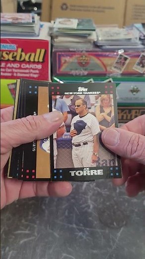 Hall of fame hit in this 2007 Topps baseball Card Pack!