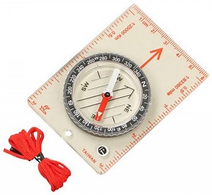 Coghlan's Map Compass - 3-3/8" Long Baseplate Coghlans Camping Tools CG94VR