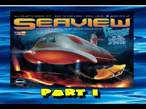 Voyage To The Bottom of the Sea – Moebius 1/128 Scale Seaview Model Build Part 1