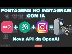 Automate your Instagram content with the new OpenAI API! Step-by-step tutorial on N8N.