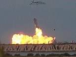 SpaceX Starship explodes in fiery ball after landing during test launch