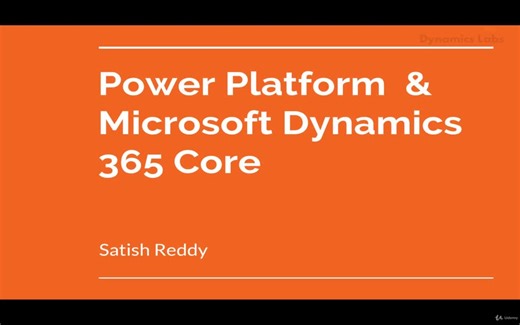 Udemy - Microsoft Dynamics 365 (CRM) &Power Platform Training (2023) 2023-3