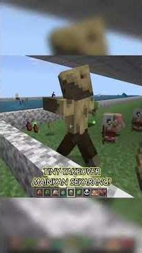 Mainkan Tiny Takeover di Minecraft! #shorts