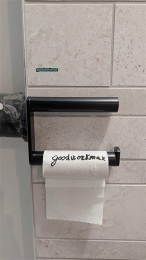 How to properly install a toilet paper holder?