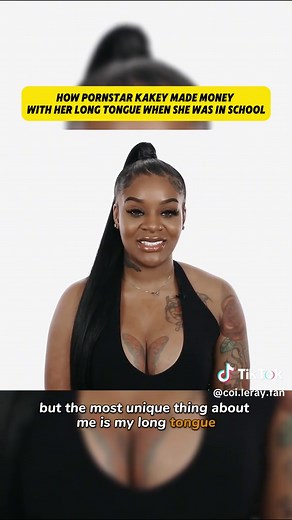 The Unusual Success of Pornstar Kakey's Long Tongue