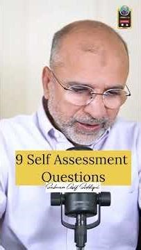 9 Self Assessment Questions | #selfimprovement