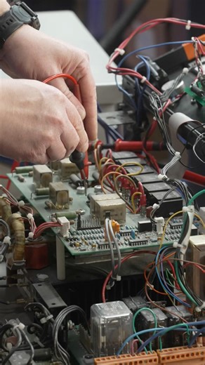 Industrial Electronics Distributor - Expert Repairs in Action #industrialelectronics #electronics