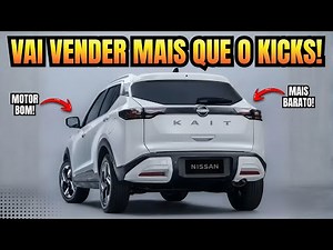 The new Nissan Kait will outsell the Kicks!!!