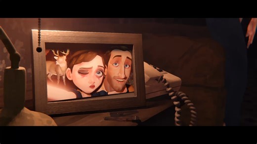 Joan Pous | 3D Animation on Instagram: "Swipe till the end for a "fun" bonus 😵‍💫 👀 Finished this sequence 5 months ago, finally sharing it now here 💫 My goal with this piece was to practice storytelling, composition, camera work, and subtle animation — taking inspiration from the handheld camera style of This is Us (the audio is from the show) and the visual aesthetics of Arcane (tried my best 🫠). Animation: Autodesk Maya 🏃 Texturing: Substance Pai