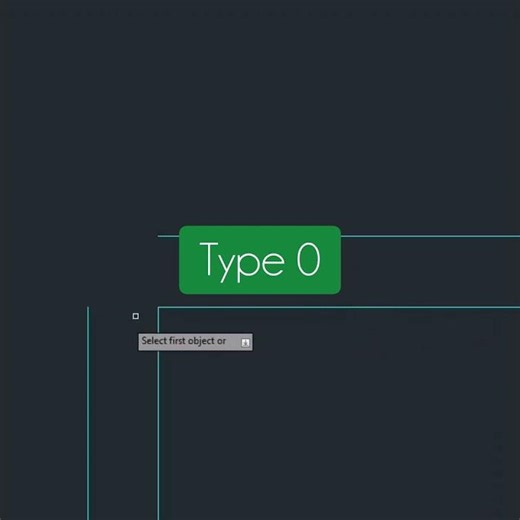 Quickly Connect Lines with Fillet #autocad #design #autocadblocks #logo #civilengineering #designer
