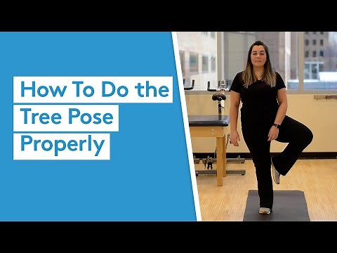 How to Do the Tree Pose Properly | Balance Exercise