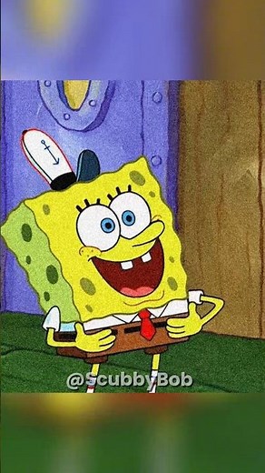 The SpongeBob Scene That Isn't Animated 🚫 #Shorts