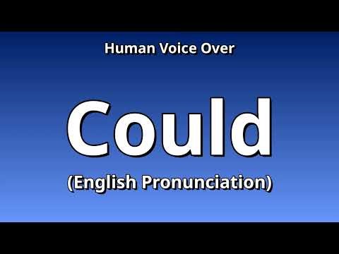 👉 How To Say: Could - English Pronunciation