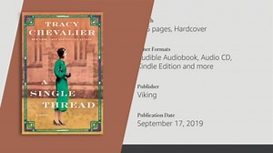 A single thread: Chevalier, Tracy: 9780008153823: Amazon.com: Books