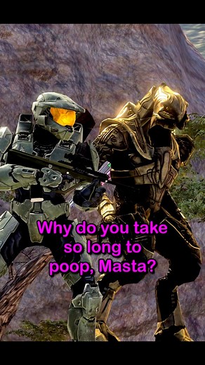Why does Master Chief take so long to poop? #halo #memes | ShinRegis
