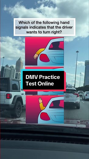 DMV Practice Test Online - Hand Signals, Road Signs, and Driving Rules