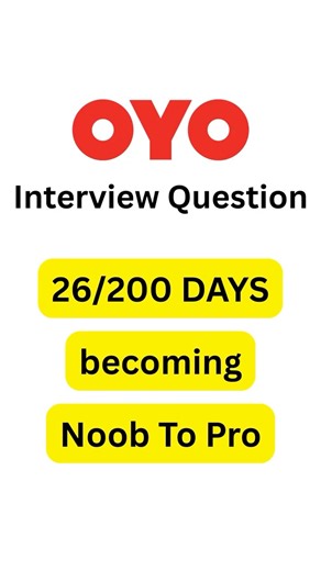 Day 26/200 of making you pro coder💻 [leetcode, programmer, coding, question, coder, dsa, interview, Oyo, Uber, Nike, Microsoft, coding skills,] #coding #learntocode #trending #nike #dsa | Coding Blocks