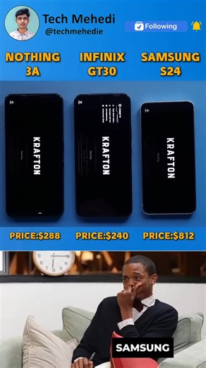 48K views · 702 reactions | Infinix GT 30 vs Nothing 3A vs Samsung S24 – Speed Test Battle Begins #techmehedi #nothing #samsung #infinix | Tech Mehedi | Facebook