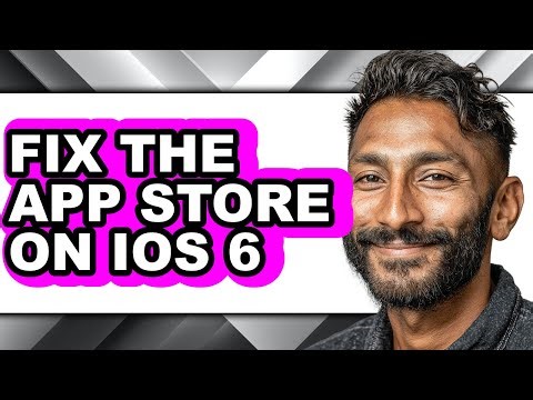 How to Fix the App Store on Ios 6 (easy Method)