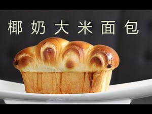 椰奶大米吐司Hamilton Beach Bread maker recipe7懒人面包新手面包
