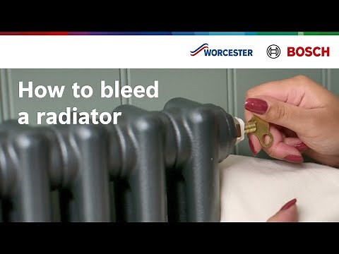 How to bleed a radiator | Worcester Bosch