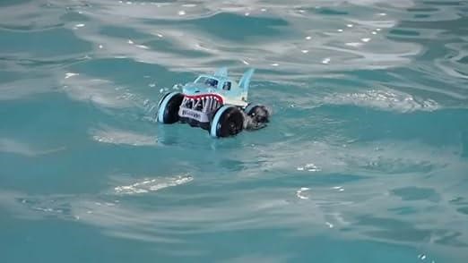 Land and water shark remote control car gift