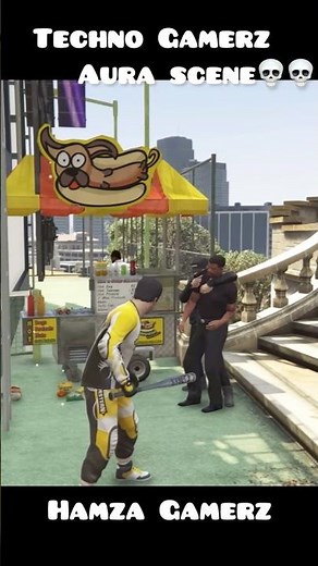 Techno Gamerz and Jimmy fight😱GTA 5#technogamerz #gta #trending #shorts