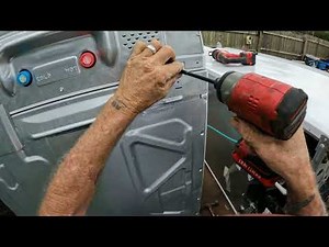 Scrapping a Washing Machine for Copper Motor.