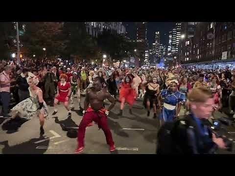 Thriller Dance - Michael Jackson - New York City Halloween Parade 2024