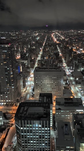 北海道札幌的JR塔展望室T38~平價好抵達的日本夜景 #japan #hokkaido #日本夜景 #旅行 #night #shprts
