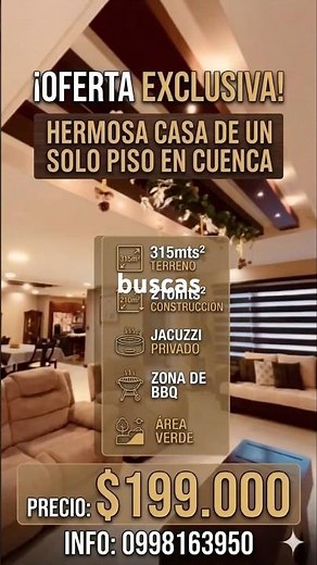 Casa una planta en Cuenca Ecuador #cuencaecuador