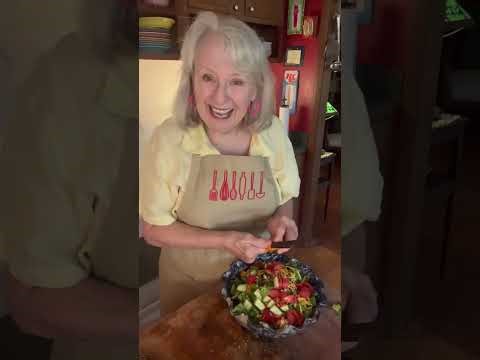 Hamburger Salad. Cooking with Brenda Gantt
