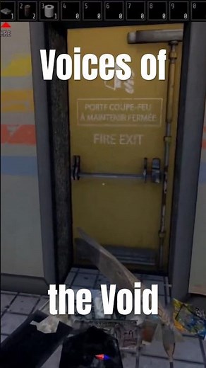 Fire escape. (Voices of the Void) #voicesofthevoid #gaming